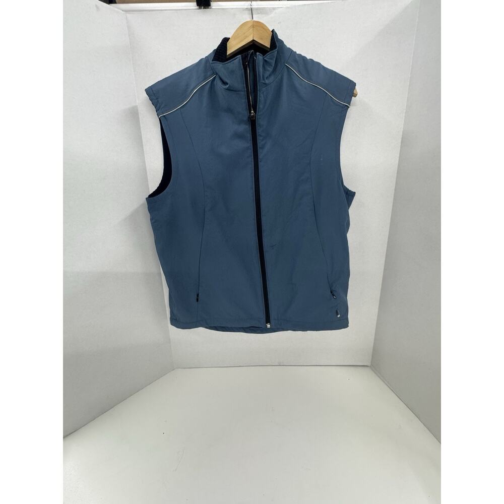 Vintage REI Fleece Lined Vest Cycling Mens Size Medium Blue